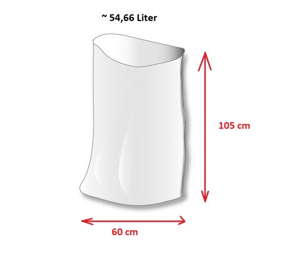 PP Gewebesack 60 x 105 cm