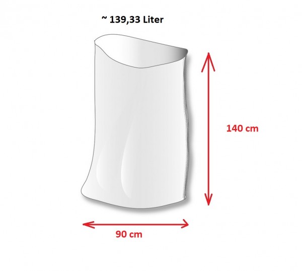 PP Gewebesack 90 x 140 cm